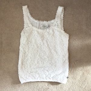 Abercrombie lace tank top